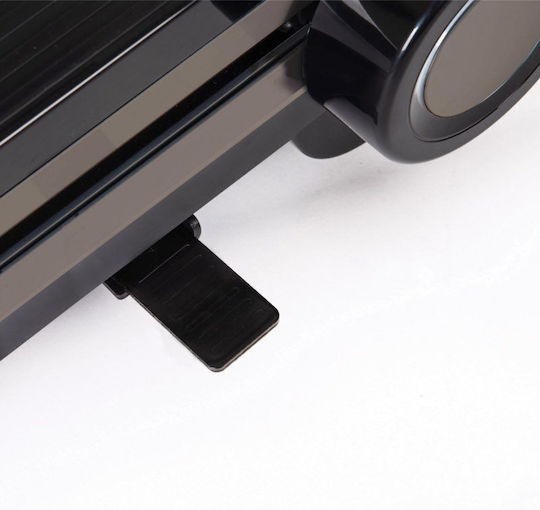 Toorx Mirage C-60 Slim Line 3hp Electric Foldable Treadmill for Users Up to 120kg Full Black