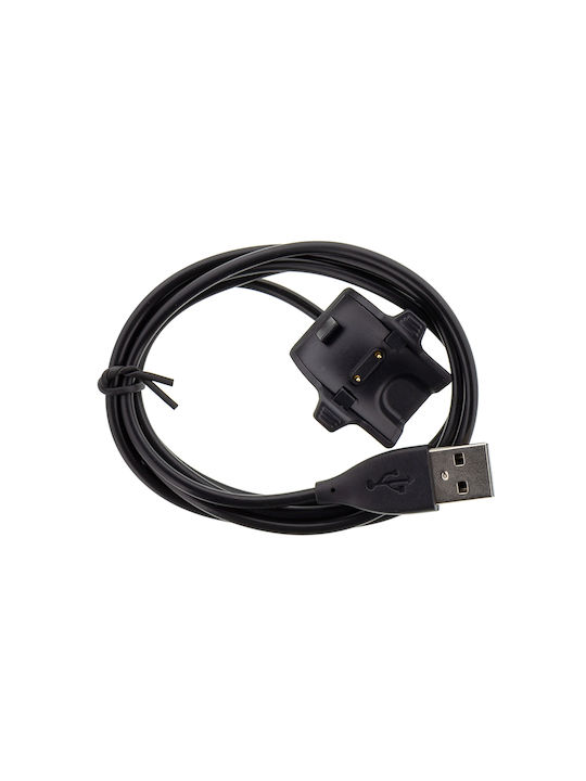 Tactical USB Charging Cable Wearable Charger Honor Band 4/5 Blackς