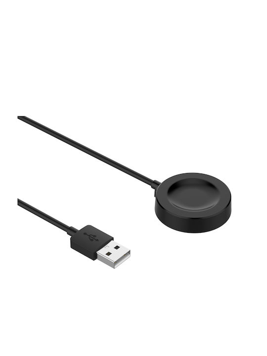 Tactical USB Charging Cable Φορτιστής για Huawei Watch 3/3 Pro Μαύρος