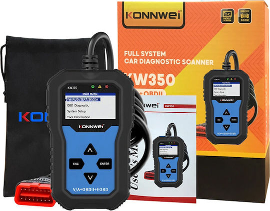 Konnwei KW350 Car Diagnostics Digital Tool OBD 2