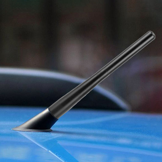 Autoline Car Antenna Roof Threaded for Radio in Black Color
