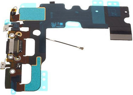 Flex Cable with Charging port in Black colour for iPhone 7