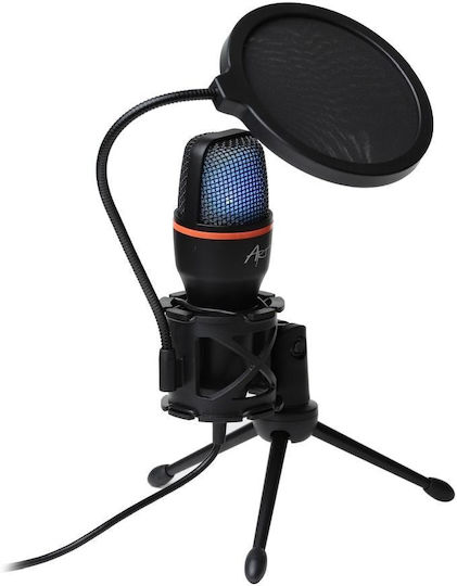 ART AC-02 Σετ Πυκνωτικό Μικρόφωνο USB Επιτραπέζιο για Φωνητικά