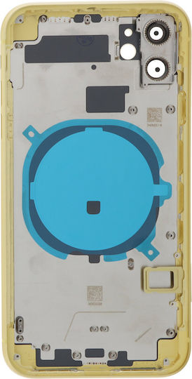 Καπάκι Μπαταρίας & Πλαίσιο Κίτρινο για iPhone 11