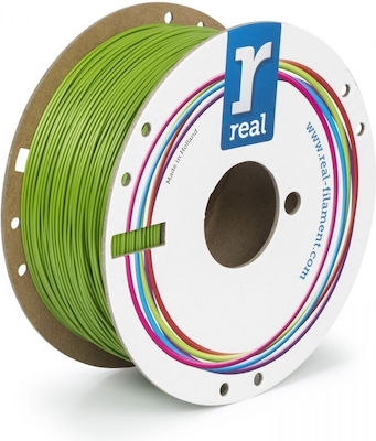 Real Filament PETG 3D Printer Filament 1.75mm Πράσινο 1kg