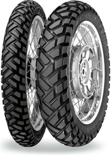 Metzeler Enduro 3 Sahara 130/80R17 65T Fără Cameră De Aer On-Off Anvelopă Pentru Motocicletă Partea Din Spate Soft