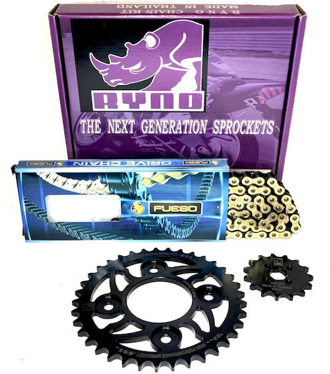 Ryno Chain & Sprocket Kit for Honda GTR 150