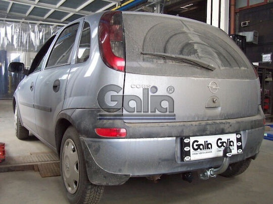 Galia Tow Hook Car Opel Corsa Hatchback 2000 - 2006 with Bolts Maximum Towing Weight 1200kg with Screws