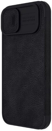 Nillkin Qin Pro Book Synthetic Leather 2mm Black (iPhone 14)