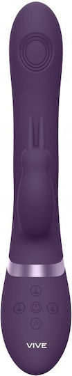 Vive Rini Vibrator Kaninchen 22.9cm Purple