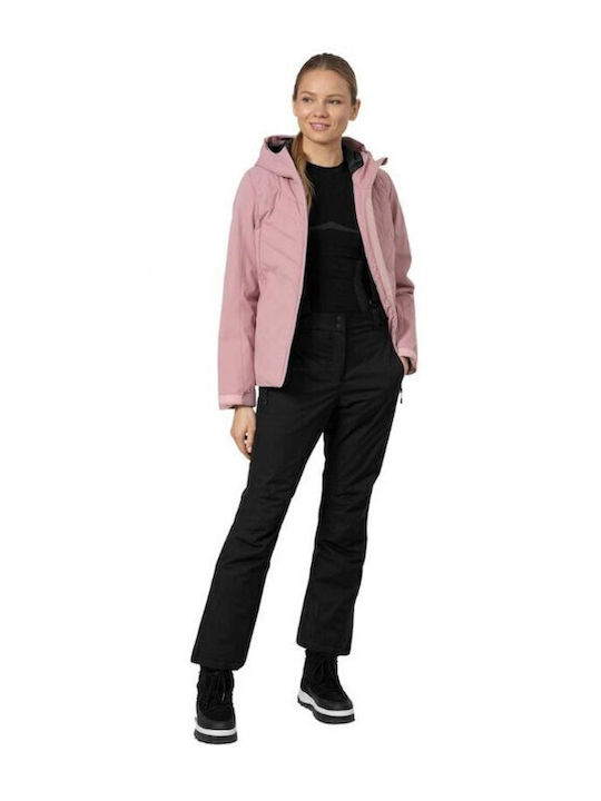 4F H4Z22-KUDN003-53S Frauen Jacke aus für Ski & Snowboard Rosa