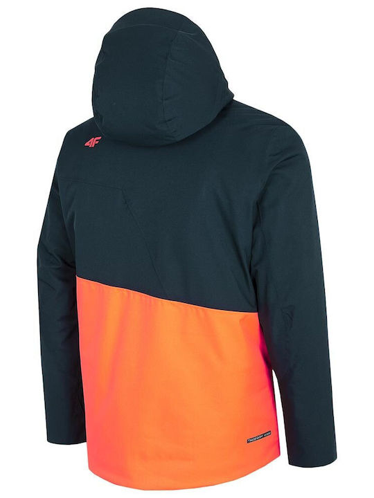 4F Men's Ski & Snowboard Jacket Blue H4Z20-KUMS001-30S