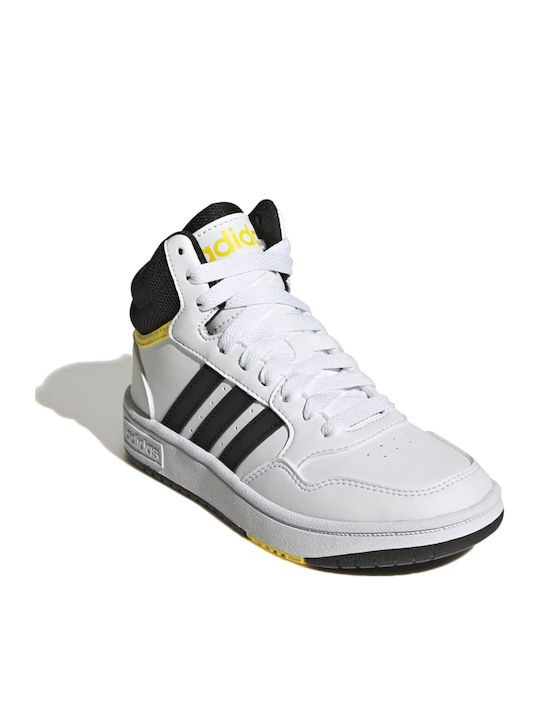 Hoops Mid 3.0 Παιδικά Sneakers High Λευκά