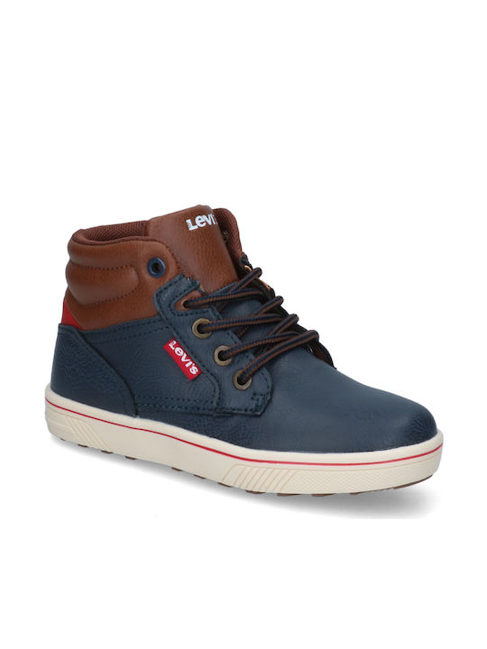 Levi's Παιδικά Sneakers High Portland για Αγόρι Navy Μπλε