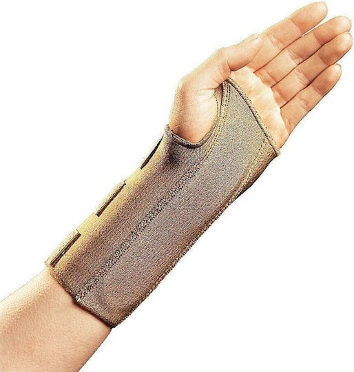 Vita Orthopaedics 03-2-062 Νάρθηκας Καρπού 18cm Αριστερής Πλευράς σε Καφέ Χρώμα
