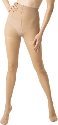 Firtech 90330 Graduated Compression Pantyhose 70 Den 14 mmHg Beige