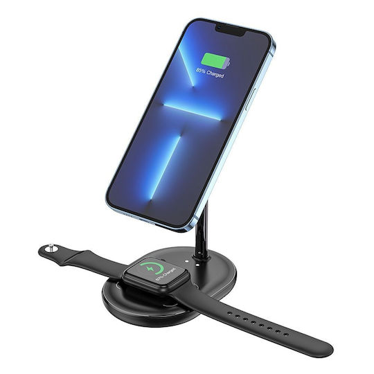 Hoco Wireless Charger (Qi Pad) 15W Blacks (Noble CW40)