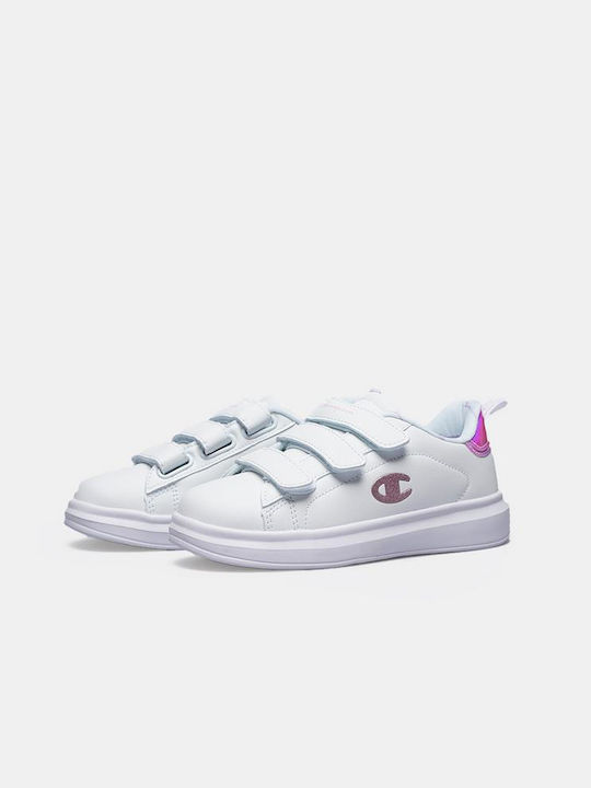 Champion Kids Sneakers Angel G with Scratch White