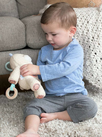 Ingenuity Nate Fabric Teether for 0 Months+
