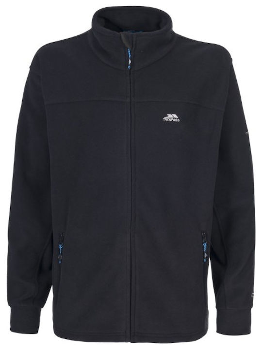 Fleece Bernal Ανδρική Ζακέτα Fleece Μαύρη