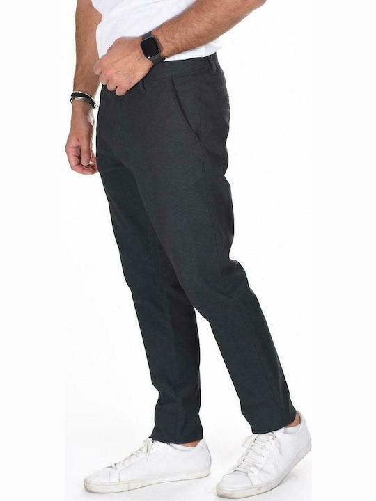 Hose Chino Elastisch Schwarz