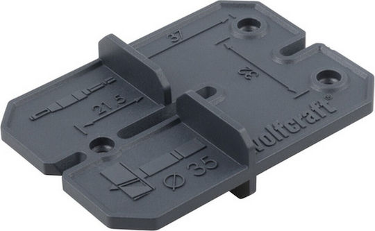 Wolfcraft Fräsersatz für Kunststoff 5Stück