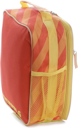 Puckator School Insulated Hand Lunch Bag 4lt Red 21 x 11 x 25cm