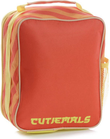 Puckator School Insulated Hand Lunch Bag 4lt Red 21 x 11 x 25cm