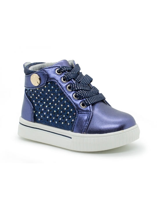 Oscal Kids Boots with Zipper Blue