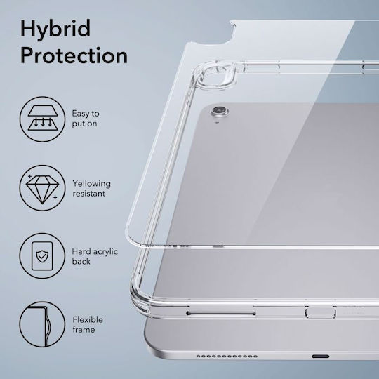 ESR Classic Hybrid Umschlag Rückseite Transparente (iPad 2022 10,9 Zoll)