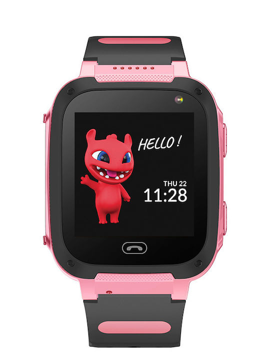 Maxlife Παιδικό Smartwatch 2G με Κάμερα Ροζ