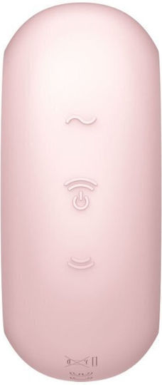 Satisfyer Pro To Go 3 Αναρροφητής Αιδοίου με Δόνηση Air Pulse Stimulator & Vibrator Pink