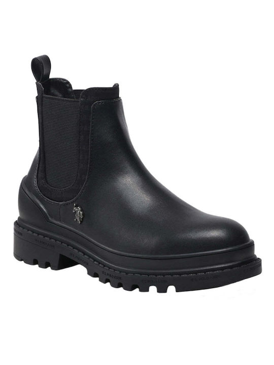 U.S. Polo Assn. Kids Chelsea Boots Black