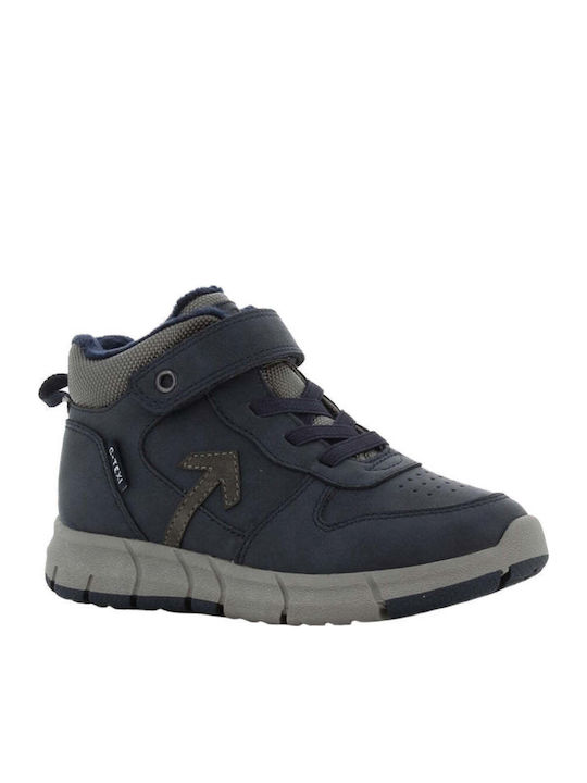 Kinderstiefeletten mit Klettverschluss Marineblau