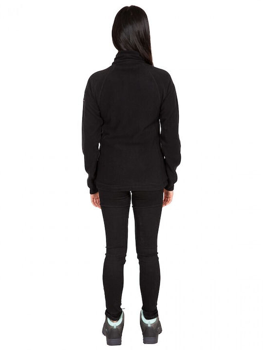 Trespass Nonstop Fleece Damen Jacke in Schwarz Farbe