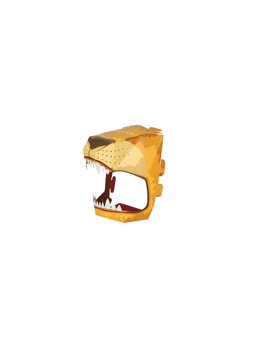 Karnevals-Kinder Papier Maske Volles Gesicht Löwe 3D