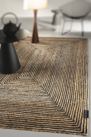 Guy Laroche Hartum Rug Rectangular Summer from Jute Beige