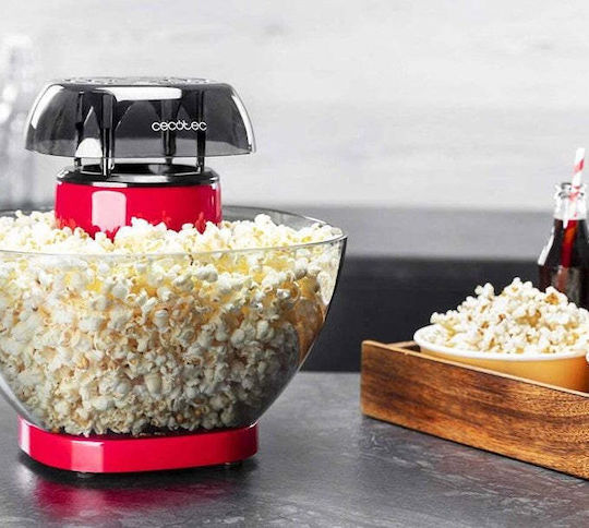 DSP Popcorn-Maschine Heißluft 1200W Weiß