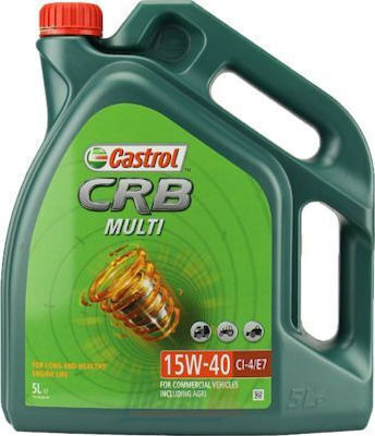 Castrol Λάδι Αυτοκινήτου CRB MULTI 15W-40 5lt