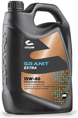 Cyclon Λάδι Αυτοκινήτου Granit Extra 15W-40 4lt