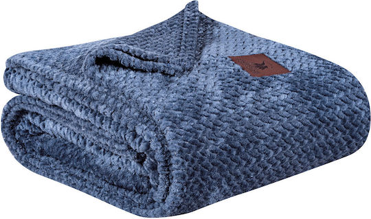 Greenwich Polo Club 2498 Fleece Blanket Double 220x240cm Blue