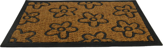 Viosarp Fußmatte Eingangsbereich Floral Braune 40x60cm FDR-702 Braune