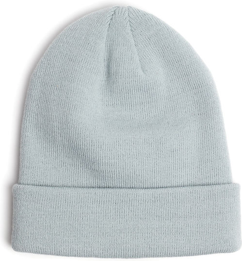Unisex Beanie Reversible Fleece Hat Mist