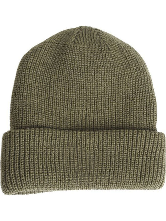 Beanie Ανδρικός Σκούφος σε Χακί χρώμα