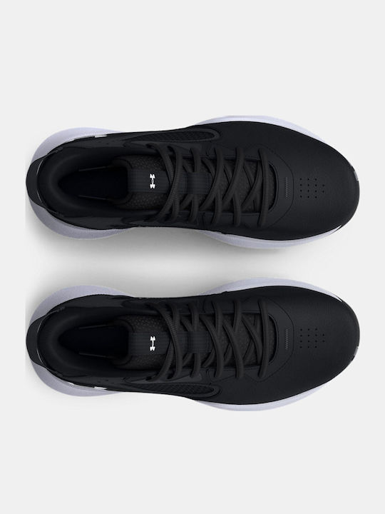 Lockdown 6 Kids Sports Shoes Basketball with Laces Black