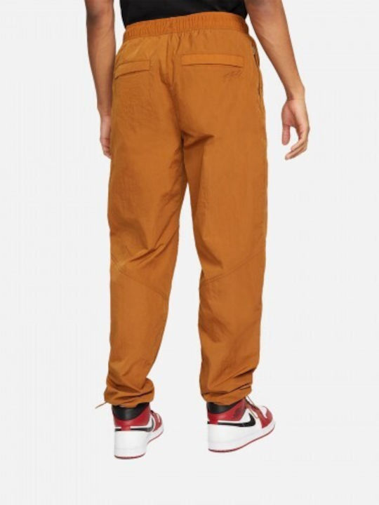 Jordan Men's Sweatpants with Rubber Brown