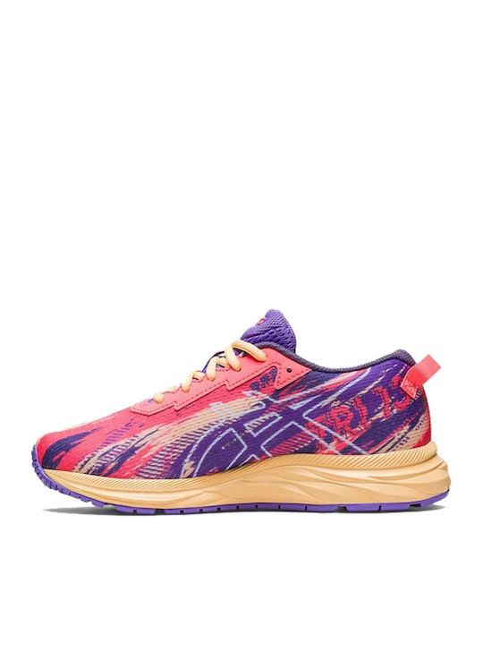 Gel-Noosa Αθλητικά Παιδικά Παπούτσια Running με Κορδόνια Ροζ