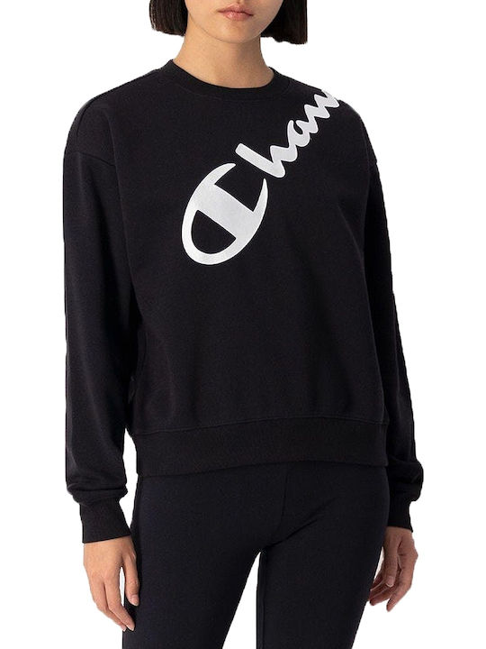 Long Women's Sweatshirt Black