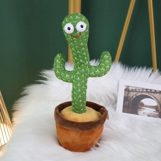 Plush Cactus with Motion & Sound for 4+ Years 33 cm