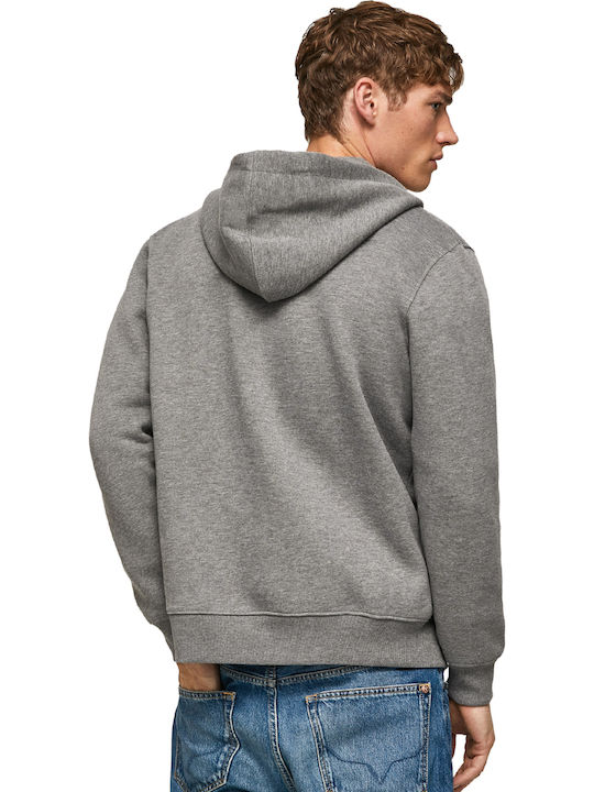 Lamont Cardigan With Hood Dark Grey Marl